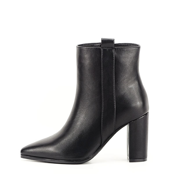 Botine negre office/casual Ginger 117 [2]