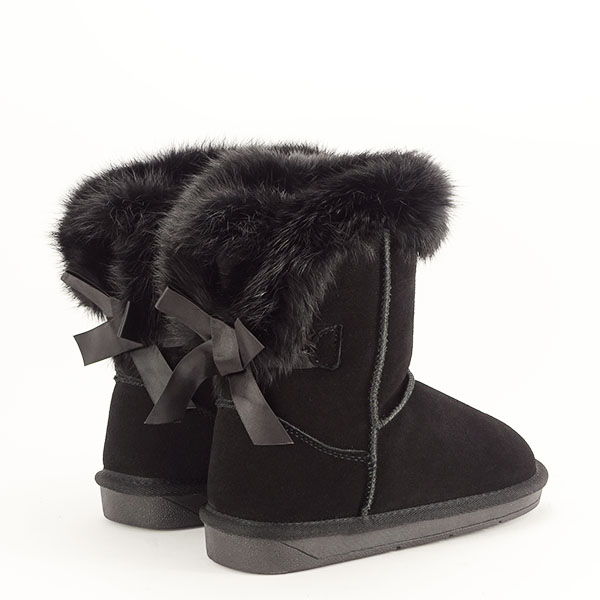Cizme copii negre din piele naturala Betty 123 [3]