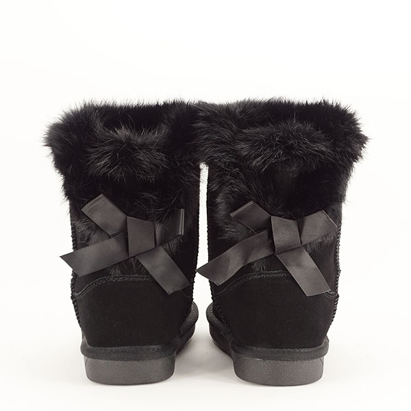 Cizme copii negre din piele naturala Betty 123 [6]