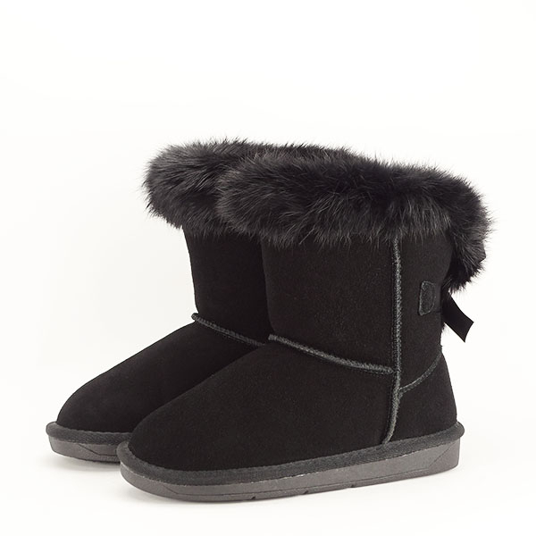 Cizme copii negre din piele naturala Betty 123 [2]