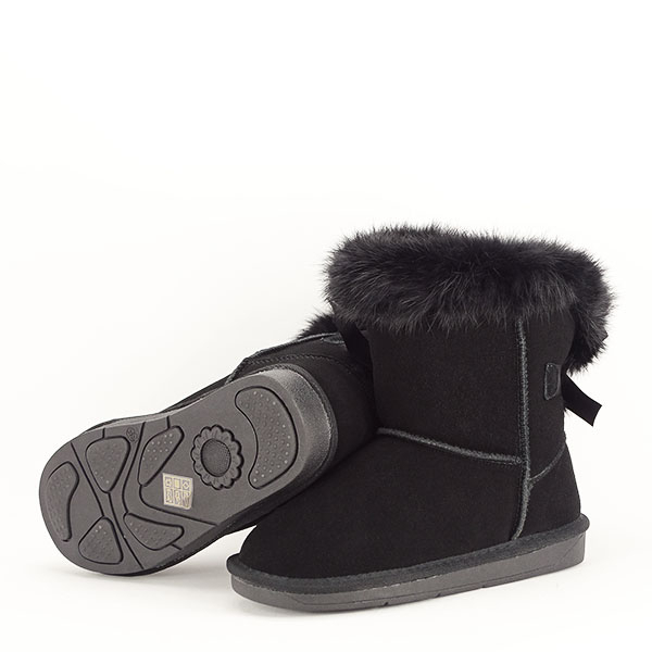 Cizme copii negre din piele naturala Betty 123 [5]