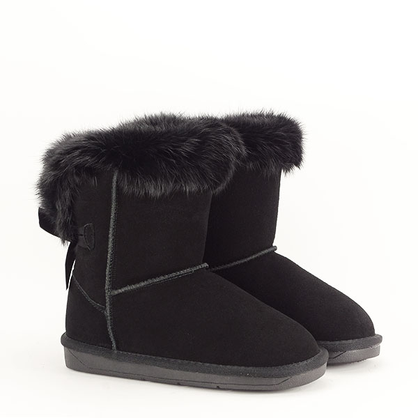 Cizme copii negre din piele naturala Betty 123 [4]