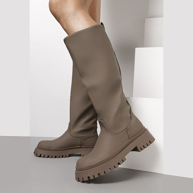 Cizme kaki lungi 7773A 115 [2]