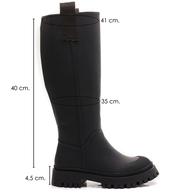 Cizme lungi negre 8550 114 [9]