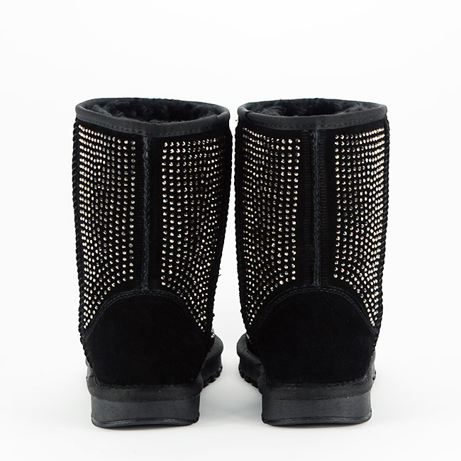 Cizme negre din piele naturala W8008 112 [6]