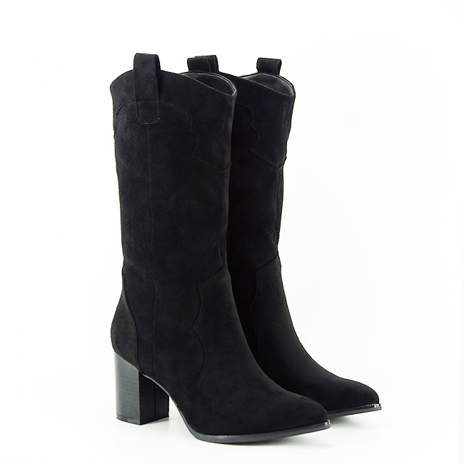 Cizme negre elegante 8615A 114 [8]