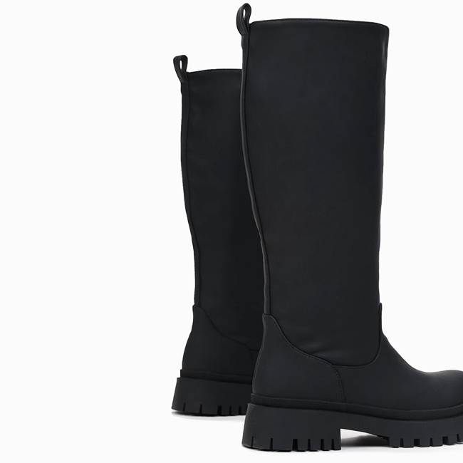 Cizme negre lungi 7773A 115 [7]