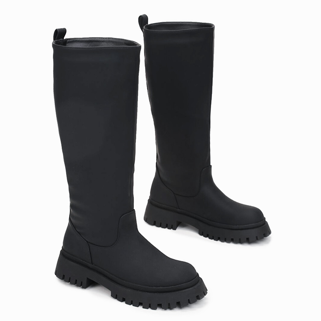 Cizme negre lungi 7773A 115 [6]
