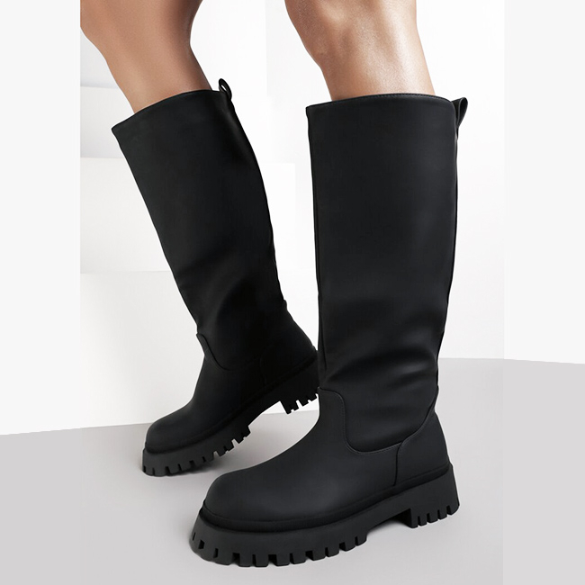 Cizme negre lungi 7773A 115 [2]