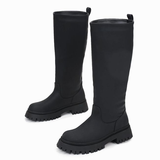 Cizme negre lungi 7773A 115 [4]