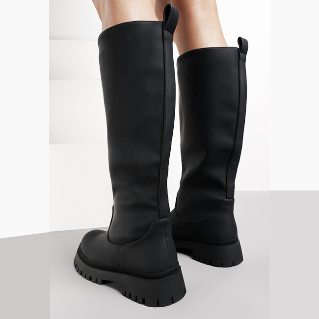 Cizme negre lungi 7773A 115 [3]