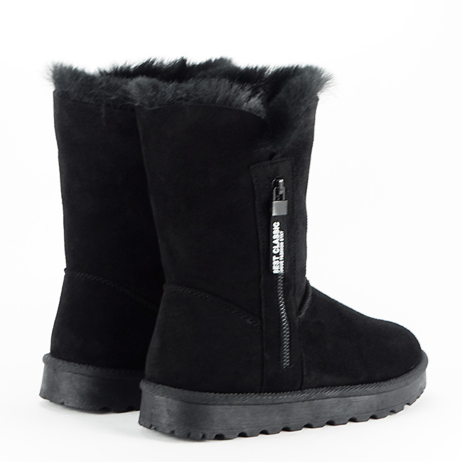 Cizme scurte negre B-B0O26-103 111 [6]