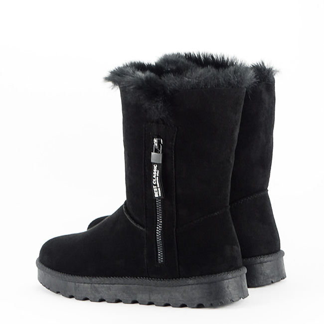 Cizme scurte negre B-B0O26-103 111 [4]