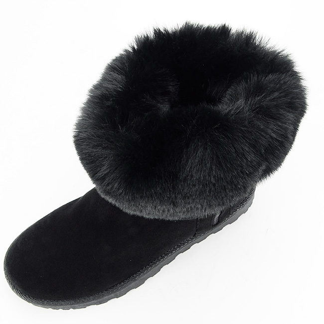 Cizme scurte negre B-B0O26-103 111 [8]