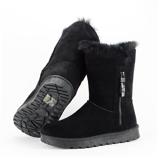 Cizme scurte negre B-B0O26-103 111 [7]