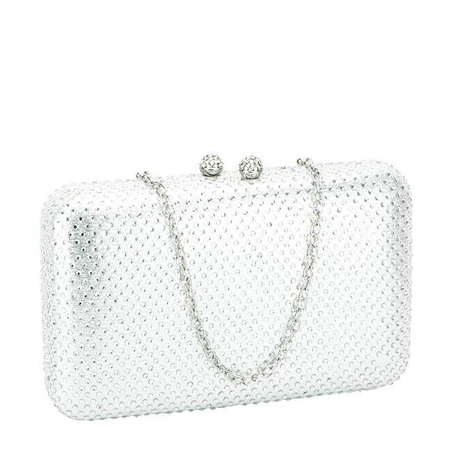 Clutch elegant B-6157 05  Argintiu [2]