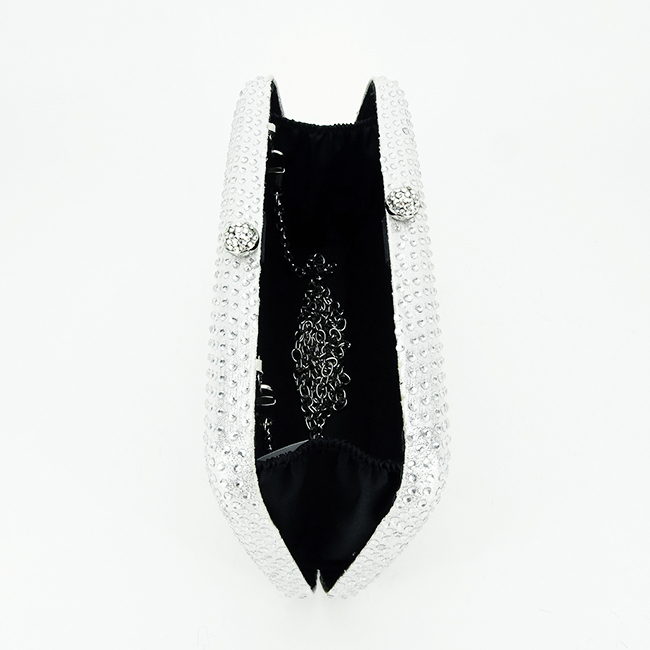 Clutch elegant B-6157 05  Argintiu [8]