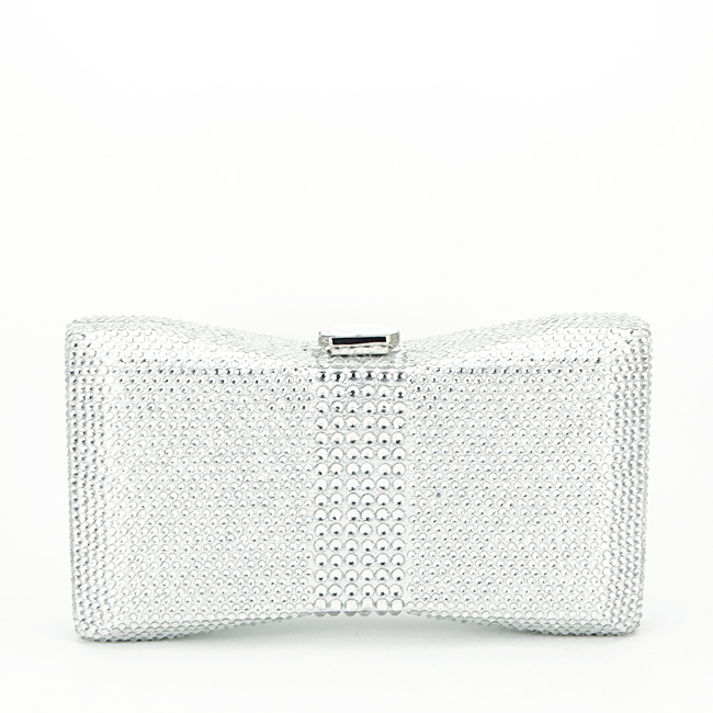 Clutch elegant B-BFL-19200 05 Argintiu