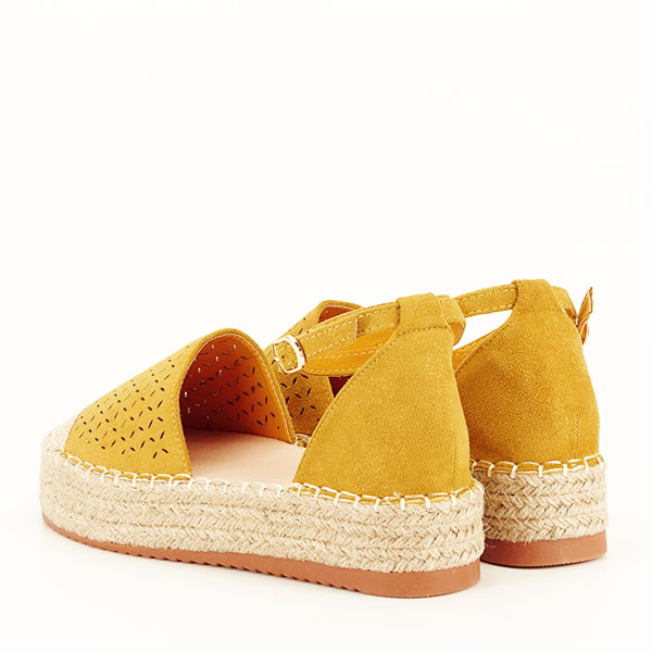 Espadrile galben mustar Linda 125 [5]