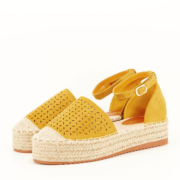 Espadrile galben mustar Linda 125 [2]