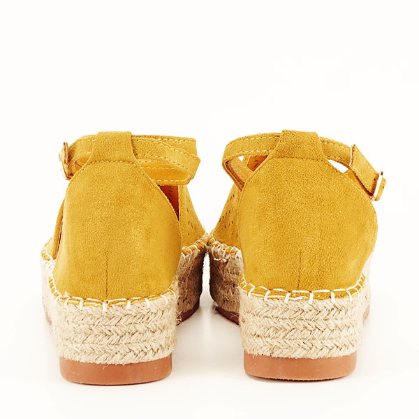 Espadrile galben mustar Linda 125 [7]