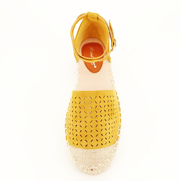 Espadrile galben mustar Linda 125 [3]