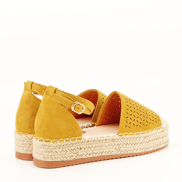 Espadrile galben mustar Linda 125 [6]