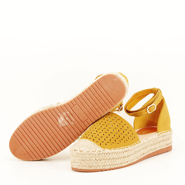 Espadrile galben mustar Linda 125 [8]