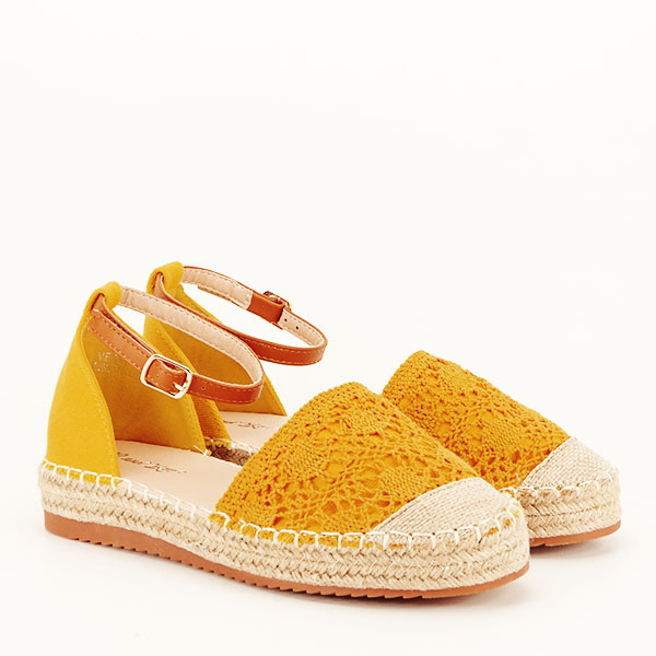 Espadrile galbene Vanesa 126 [4]