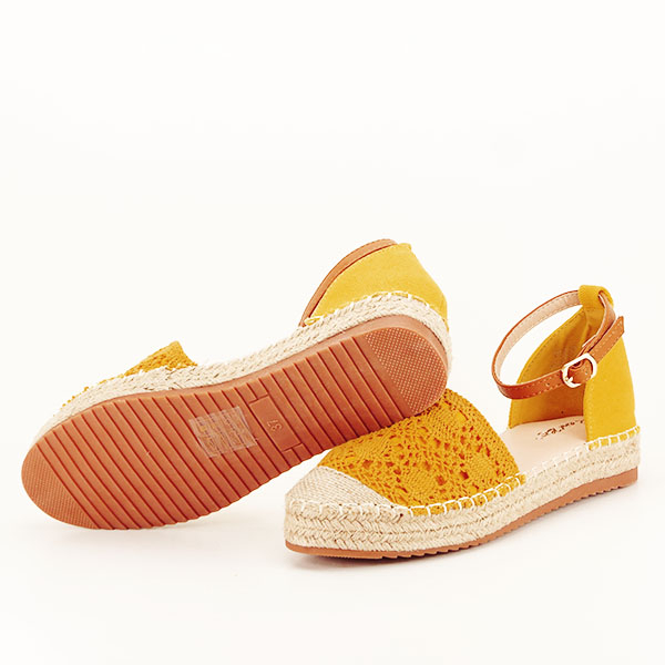 Espadrile galbene Vanesa 126 [8]