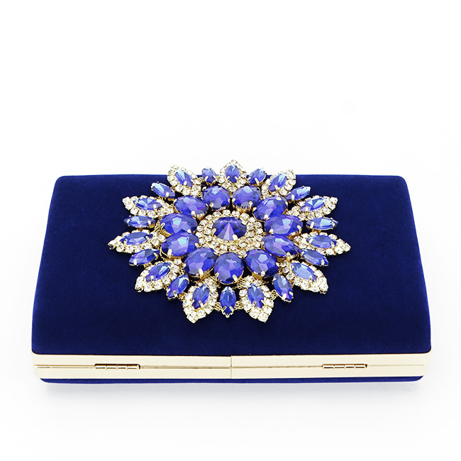 Clutch elegant B-18100 05 Albastru [5]