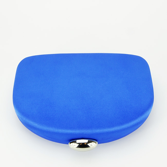 Clutch elegant din satin B-DYX3335-1 01 Albastru electric [6]