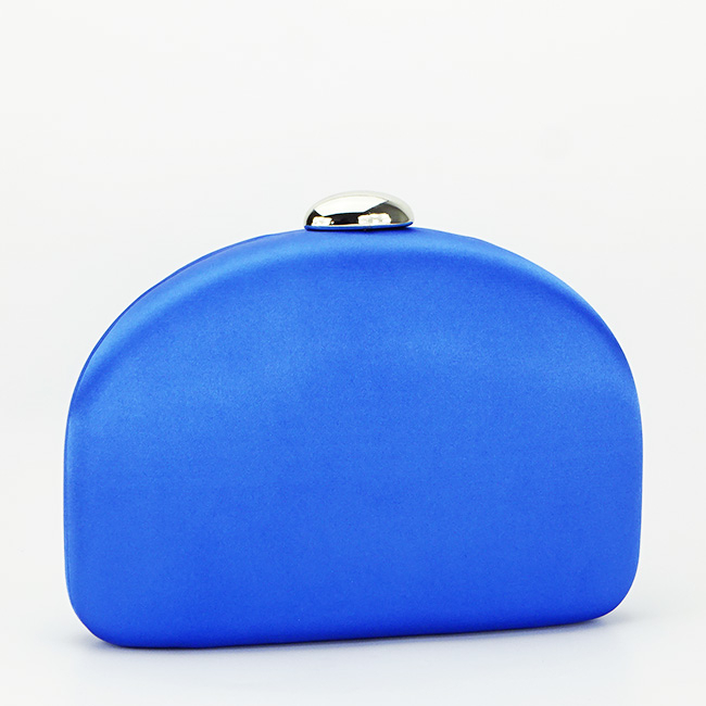 Clutch elegant din satin B-DYX3335-1 01 Albastru electric [3]