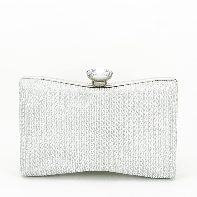 Clutch elegant B-BJH-22718 05 Argintiu