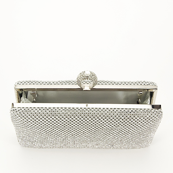 Geanta clutch argintiu B-BFL-1063 05 Argintiu [5]