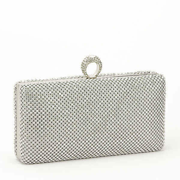 Geanta clutch argintiu B-BFL-1063 05 Argintiu [2]