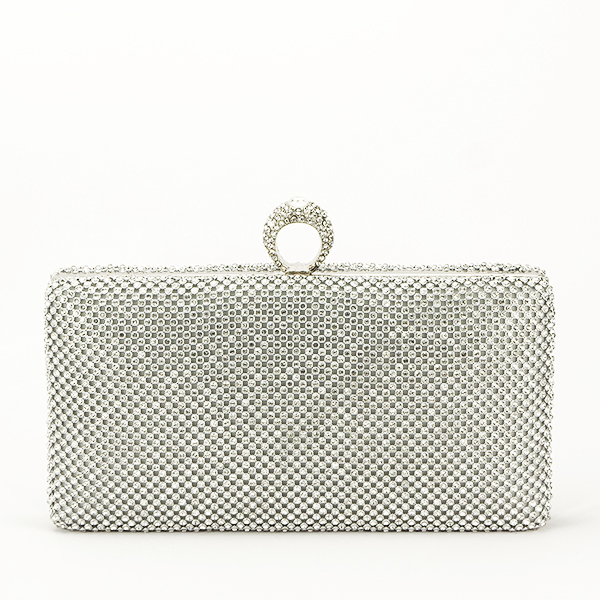 Geanta clutch argintiu B-BFL-1063 05 Argintiu [4]