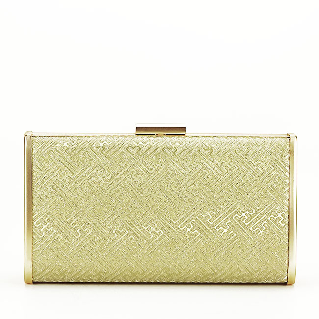 Clutch elegant B-BCK5017 05 Auriu