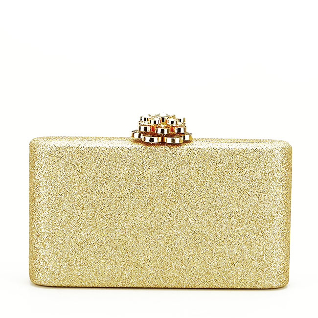 Clutch elegant B-BME-1069 06 Auriu