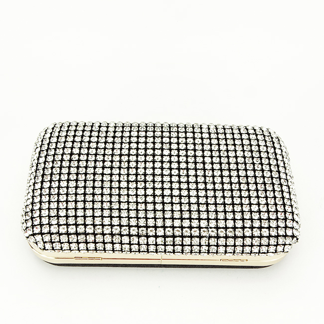Clutch elegant cu pietre B-BJH-1609 03 Negru [6]