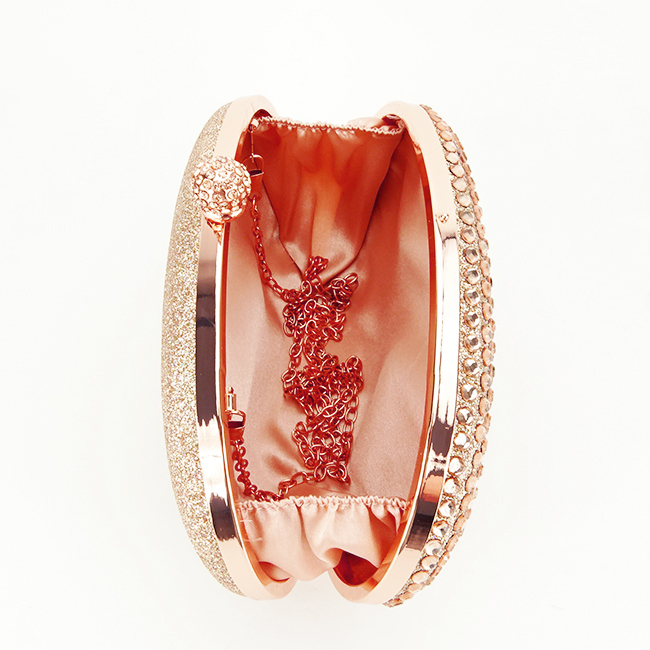 Clutch elegant oval B-V-190BB 05 Auriu rose [9]