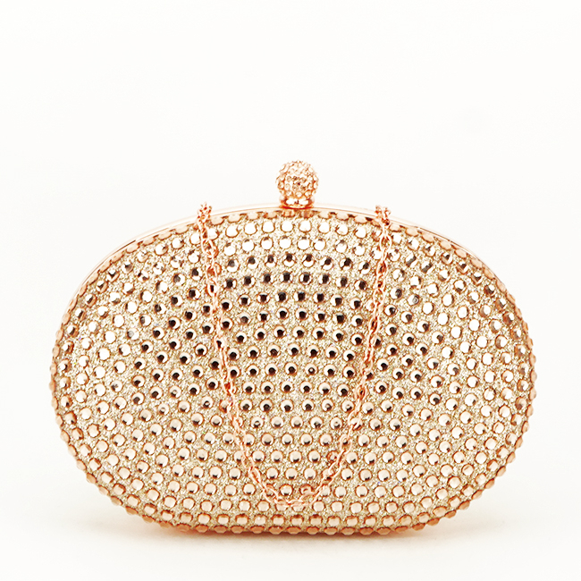 Clutch elegant oval B-V-190BB 05 Auriu rose [2]