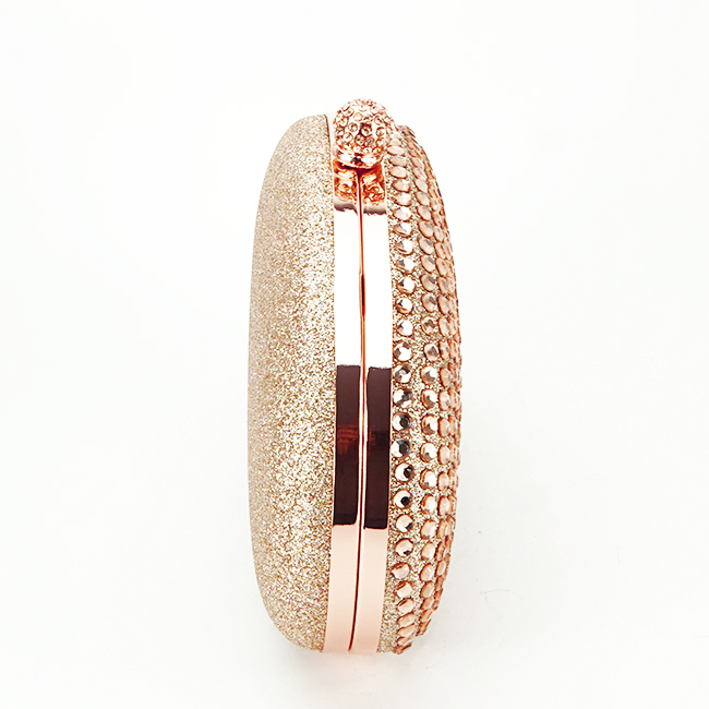 Clutch elegant oval B-V-190BB 05 Auriu rose [4]