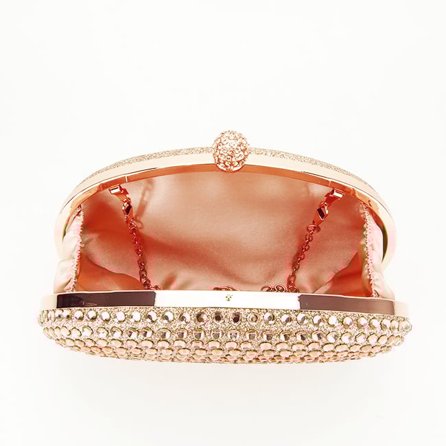 Clutch elegant oval B-V-190BB 05 Auriu rose [8]