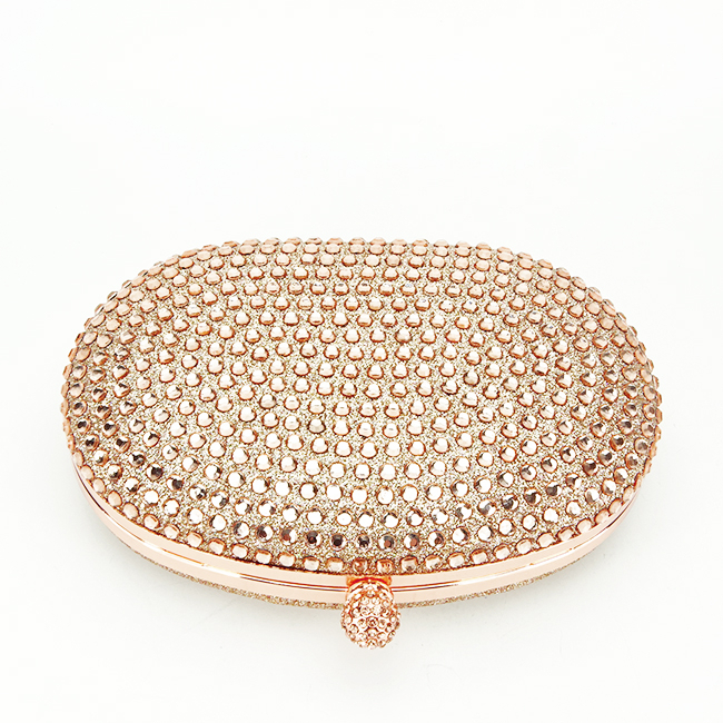 Clutch elegant oval B-V-190BB 05 Auriu rose [6]