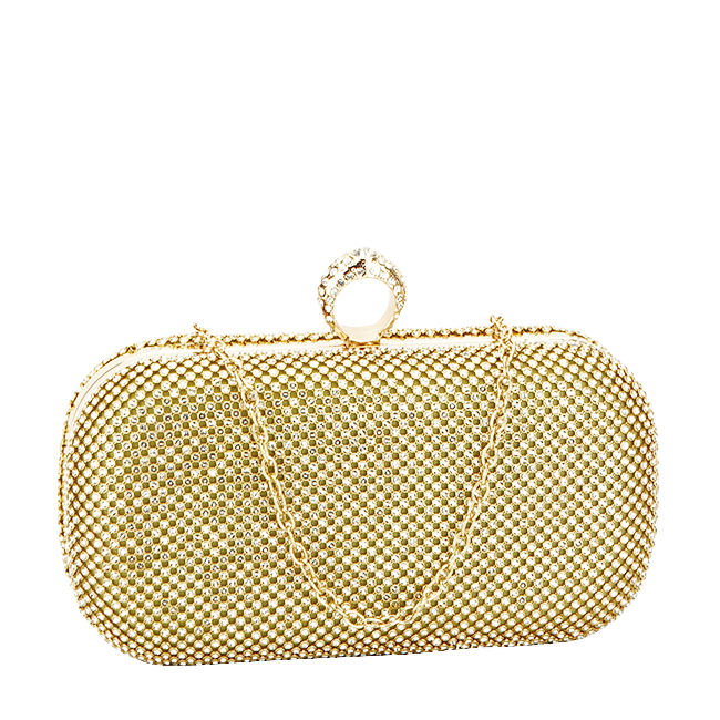 Clutch elegant B-BFL-1061 05 Auriu [2]