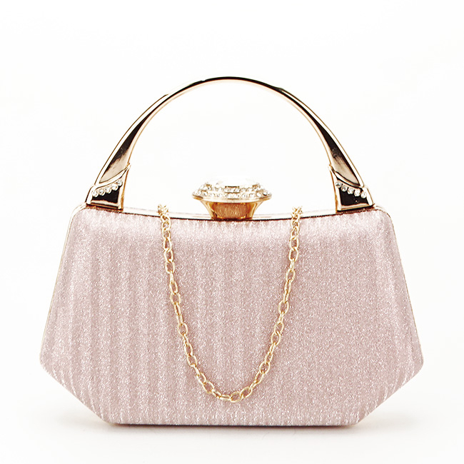 Clutch elegant cu maner B-55461 06 Auriu rose [3]