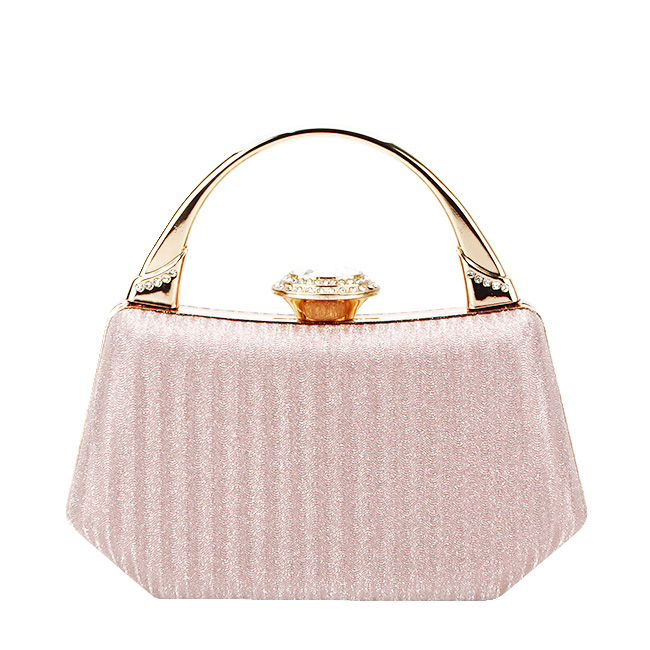 Clutch elegant cu maner B-55461 06 Auriu rose [2]