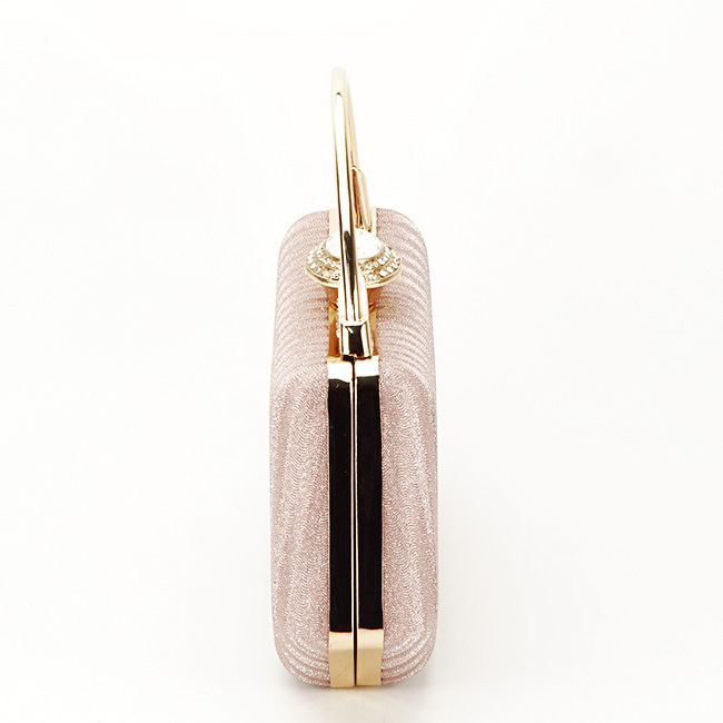 Clutch elegant cu maner B-55461 06 Auriu rose [4]