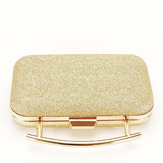 Clutch elegant cu maner B-BYH-8831 06 Auriu [5]